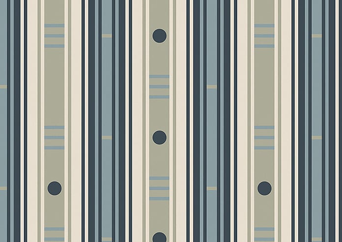 The British Stripe Co. William, Polzeath No.1 - Roman Blind - Image 7